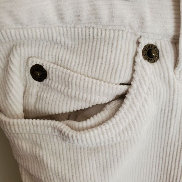Vineyard Vines Soft White Slim Taper Fit Corduroy Pants Size 4 - Picture 10 of 11